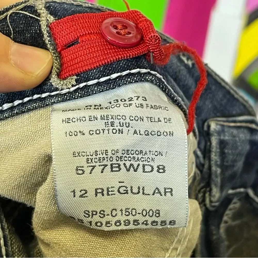 Wrangler Jean Shorts. Size 12 Reg. Adjustable Waistband. Excellent condition!